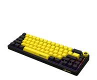 Lorgar KBP70 Mini HOT SWAP RGB Czarna/żółta LRG-KBP70MW-YL - 1345854 - zdjęcie 2